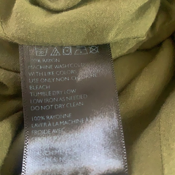 Silence + Noise Army Army Green Sleeveless Jump Suite - Picture 12 of 12